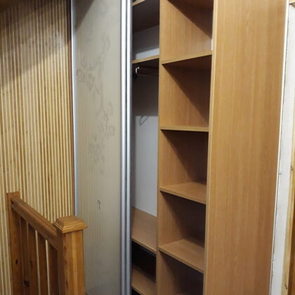 Шкаф купе, раздвижные двери с рисунком.